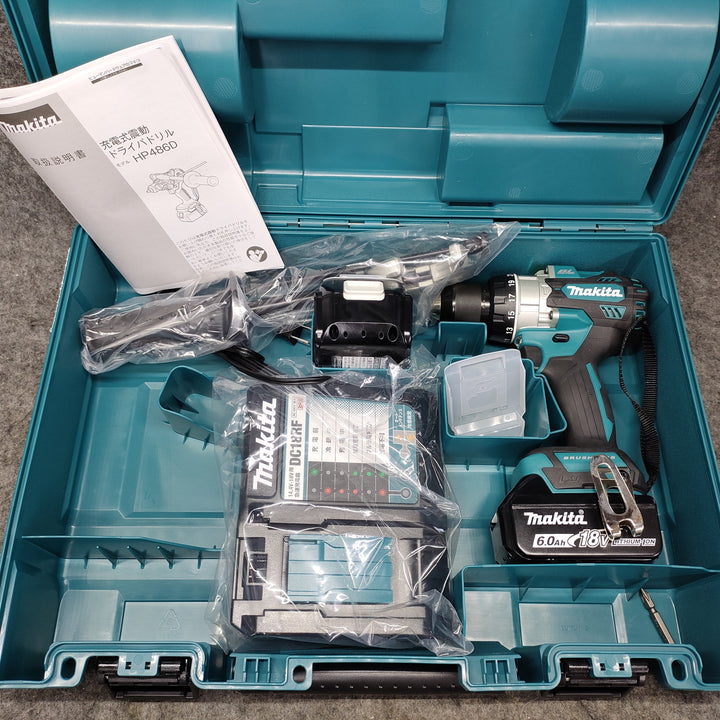 ★マキタ(makita) コードレス振動ドリルドライバー HP486DRGX【岩槻店】