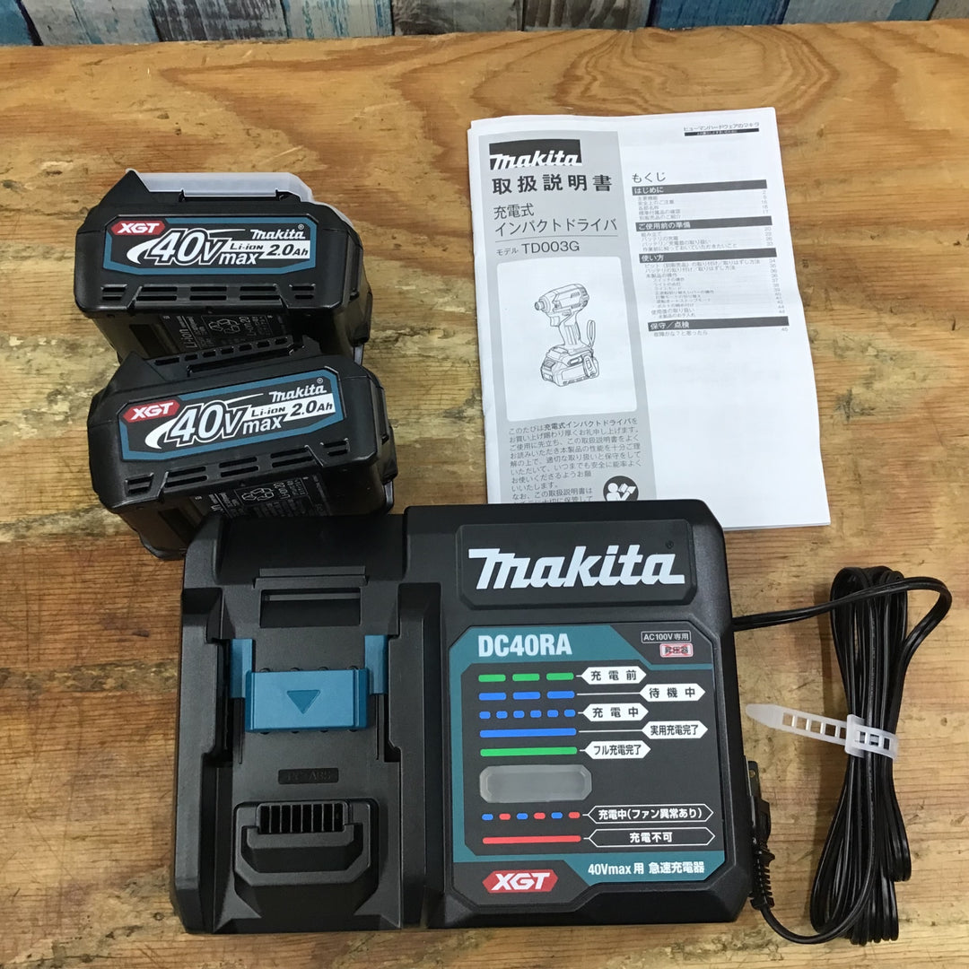 ★マキタ(makita) コードレスインパクトドライバ TD003GRAX【柏店】