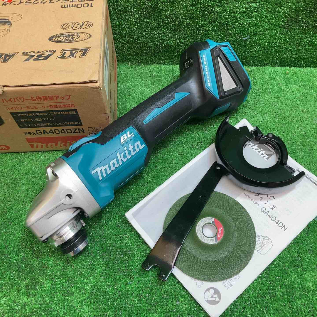 ☆マキタ(makita) 100mmコードレスディスクグラインダ GA404DZN (GA404DN)【川越店】