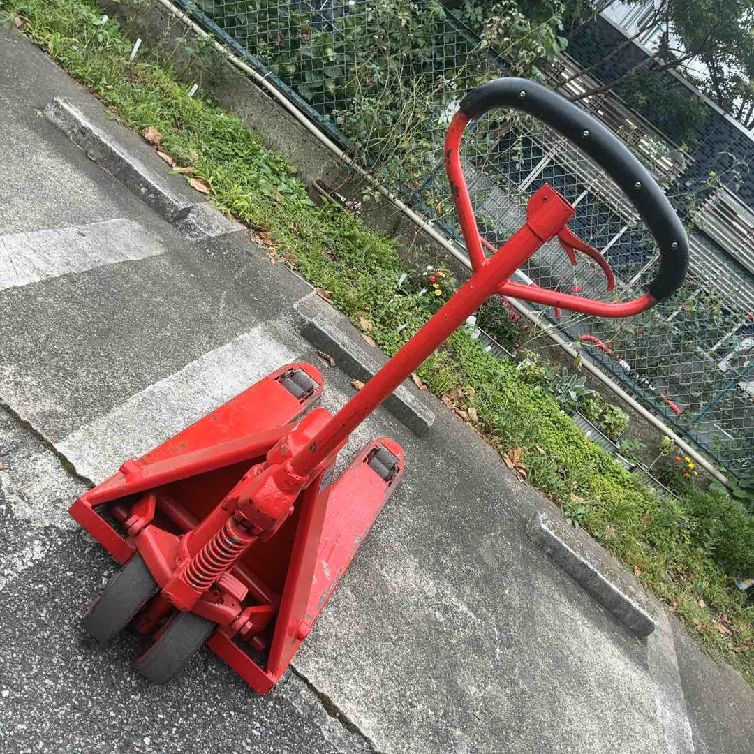 【店頭受取り限定】◇ビシャモン(Bishamon) ハンドパレットトラック BM15M 動作確認済【川口店】