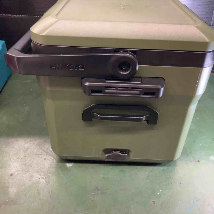 ◇ハイコーキ(HIKOKI ※旧:日立工機) コードレス冷温庫 UL18DD フォレストグリーン 本体のみ【戸田店】