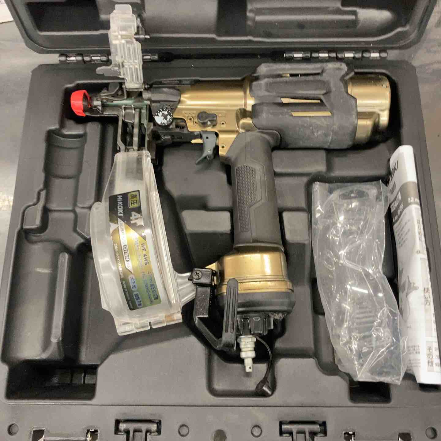☆ハイコーキ(HIKOKI ※旧:日立工機) 高圧エアネジ打ち機 WF4HS【所沢店