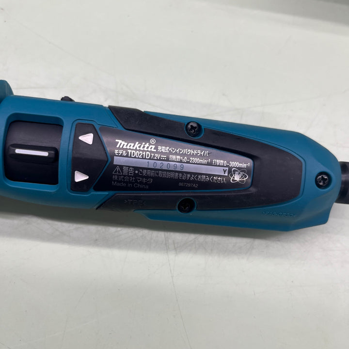 ☆マキタ(makita) 充電式ペンインパクトドライバ TD021DS【越谷店】