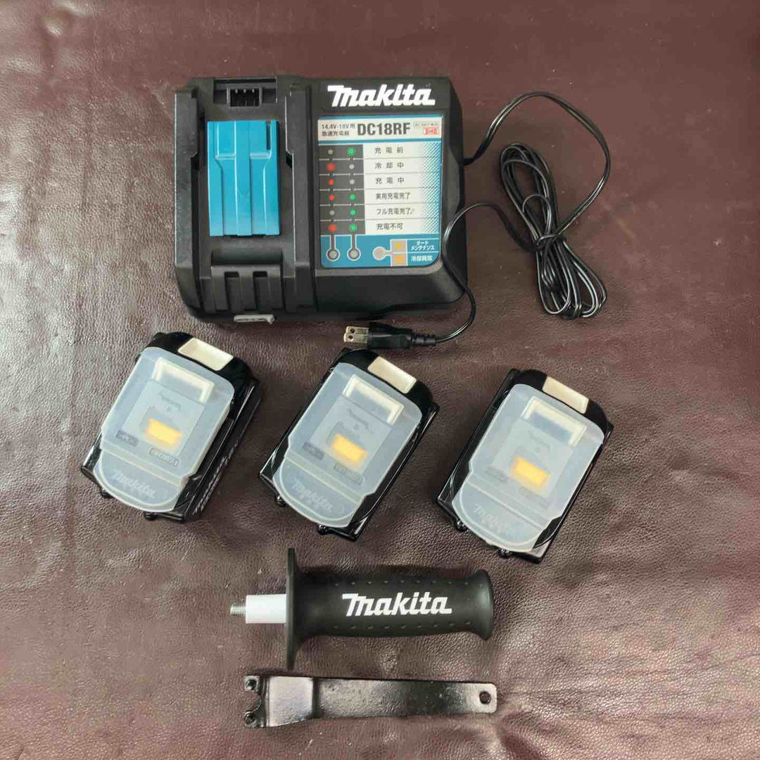 【中古品】マキタ(makita) 100mmコードレスディスクグラインダ GA418DRGX  18V フルセット+バッテリー1個【東大和店】