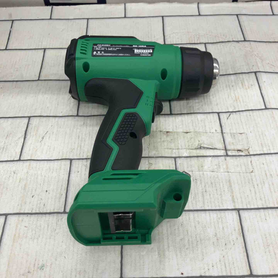 ★ハイコーキ(HIKOKI ※旧:日立工機) コードレスヒートガン RH18DA(NNP)【所沢店】