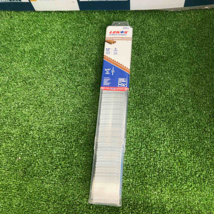 ◇LENOX バイメタルセーバーソーブレード B156R 300mmX6山 25マイ入 20495B156R【草加店】