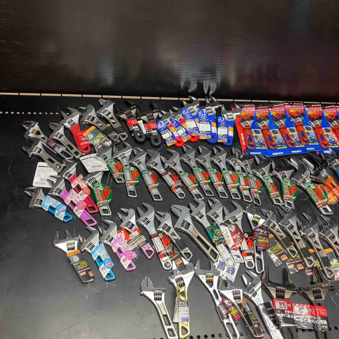 ▼モンキーレンチ80個まとめ売り 格安☆ ロブスター スーパーツール TOP サイズ 複数 軽量 薄型 ショート 様々【川越店】