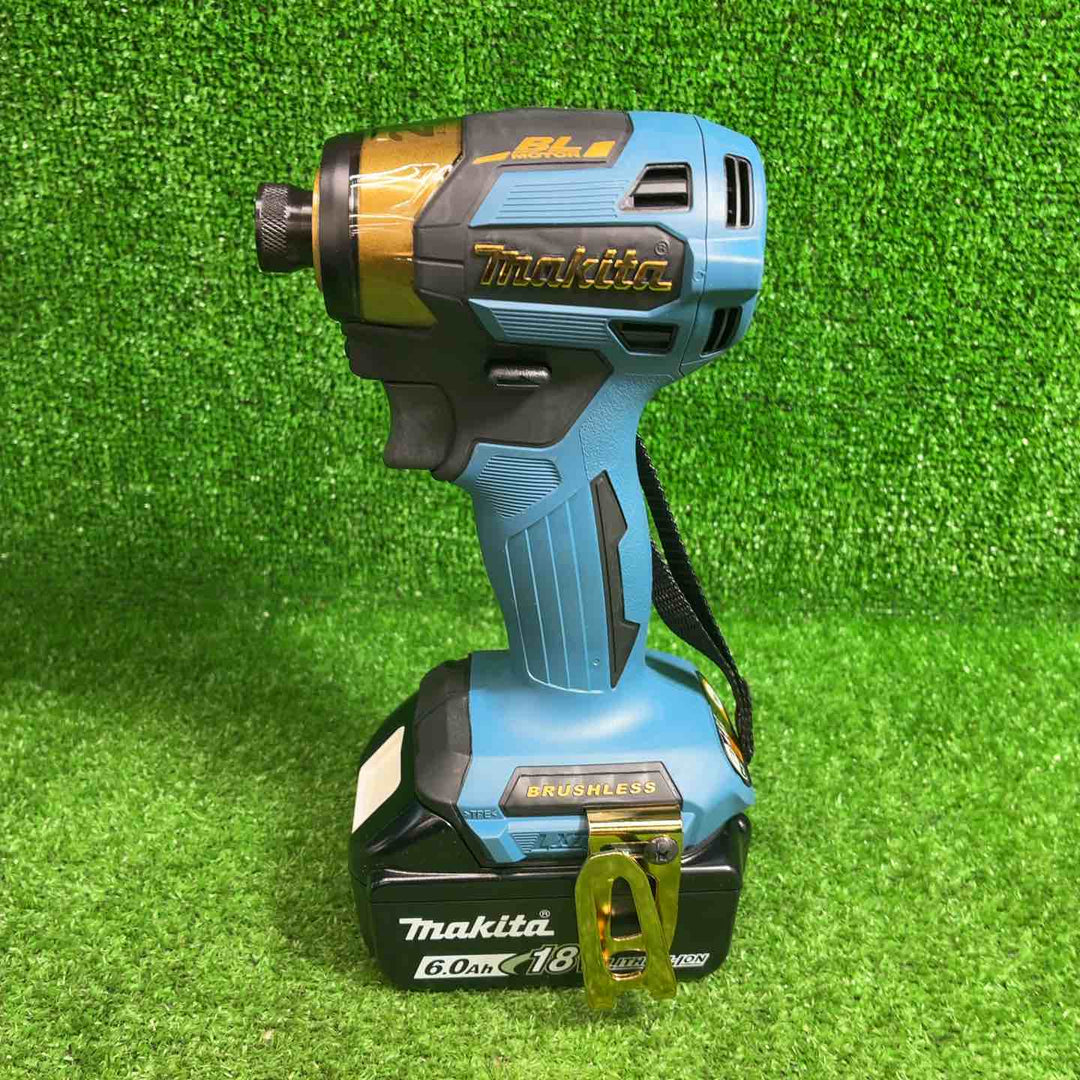 マキタ(makita) コードレスインパクトドライバー TD173DGXPB LXT20周年記念限定カラー  プレミアムブルー【藤沢店】