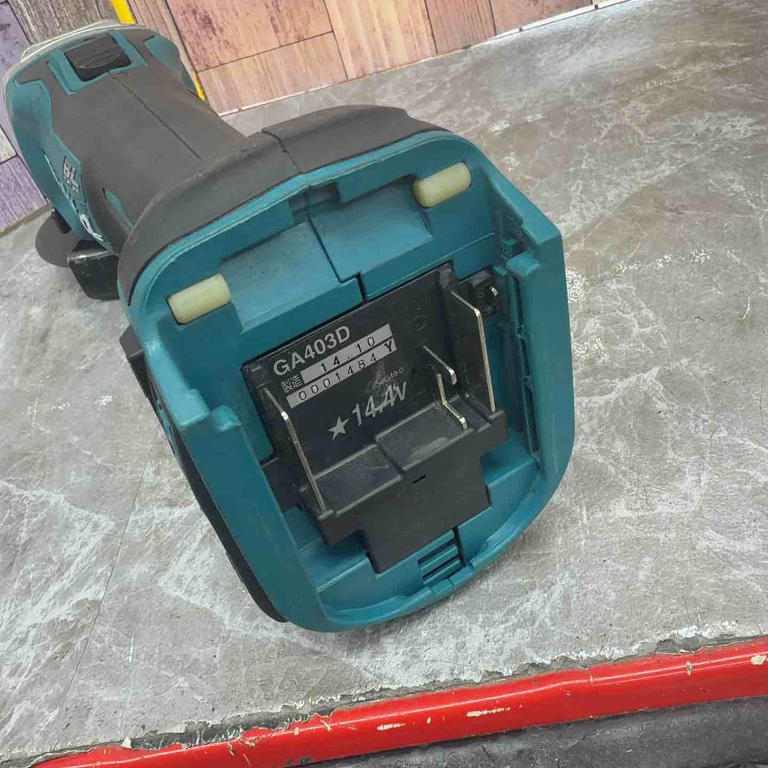 ☆マキタ(makita) 100mmコードレスディスクグラインダ GA403DZ【八潮店】