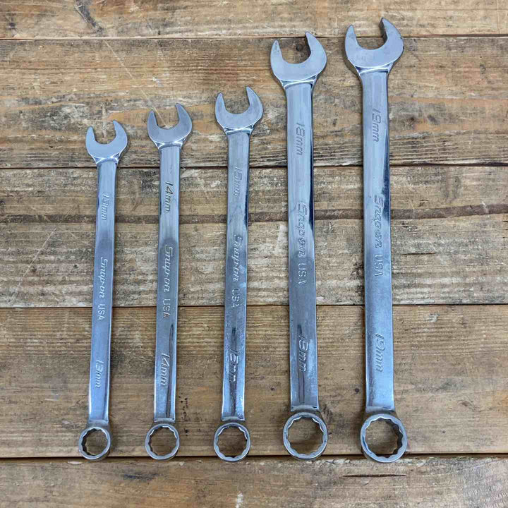 【中古品】 スナップオン (Snap-on) フランクドライブコンビネーションレンチ SOEXM19、18、15、14、13 5本セット ブランド 【東大和店】