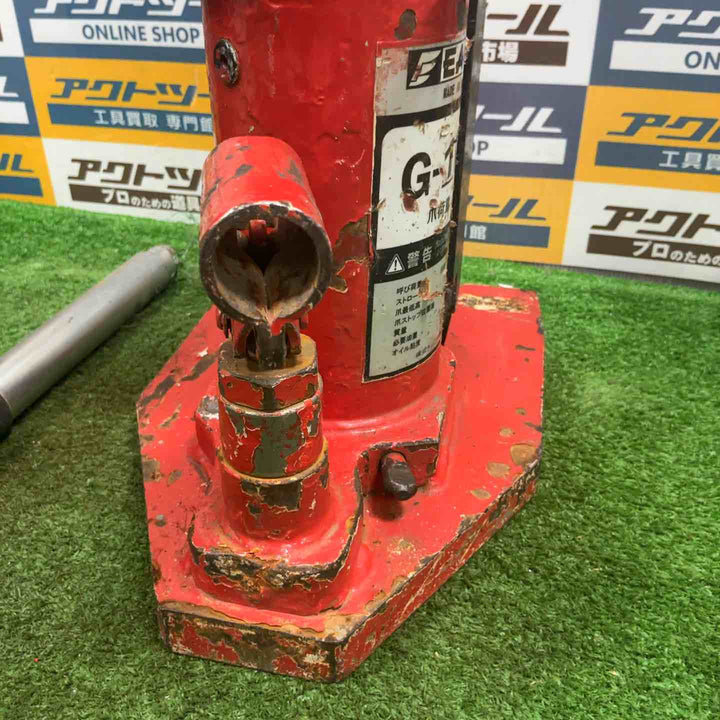 ◇イーグル(EAGLE) レバー回転・安全弁付爪つきジャッキ 爪能力5ｔ G-100【草加店】