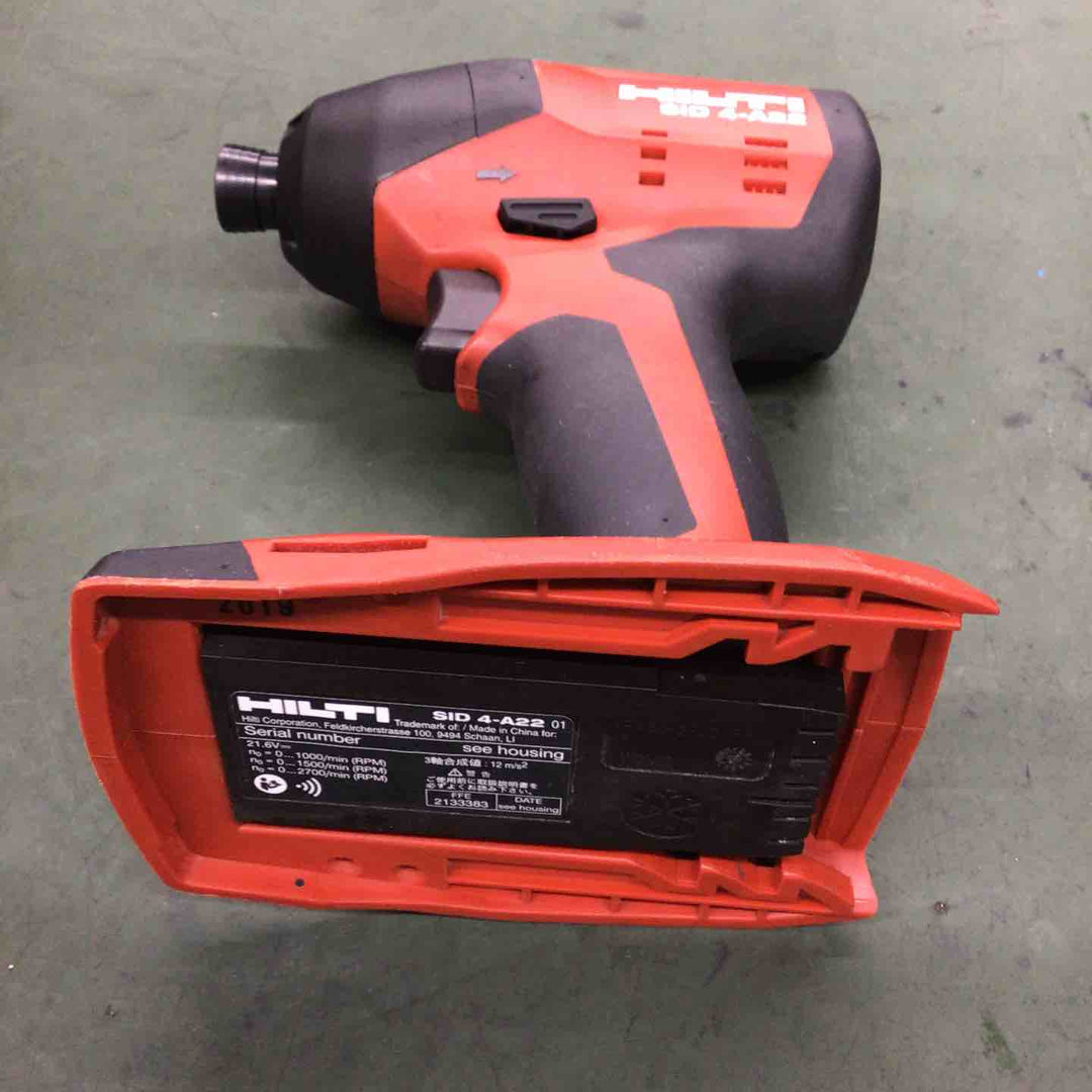 ☆ヒルティ(Hilti) コードレスインパクトドライバ SID 4-A22【戸田店 
