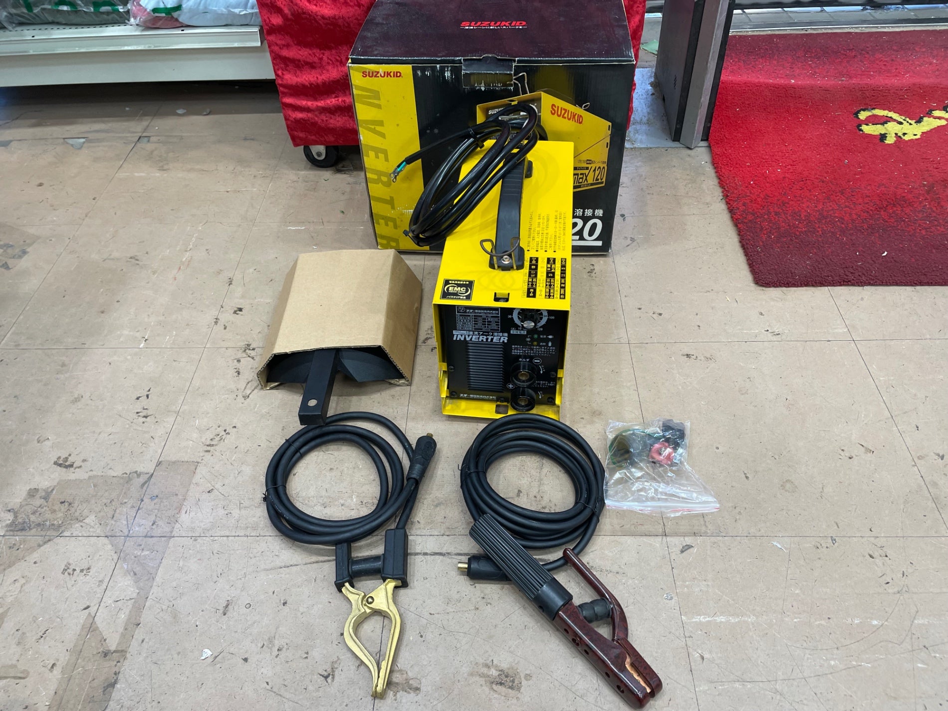 ○スズキッド(SUZUKID) 直流インバータ溶接機 IMAX120(SIM-120)【草加