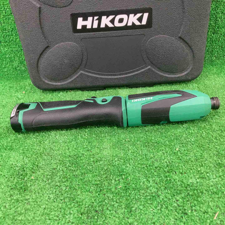 ハイコーキ(HIKOKI ※旧:日立工機) 7.2V コードレスペンインパクトドライバー WH7DL(2LCSK)【川崎店】