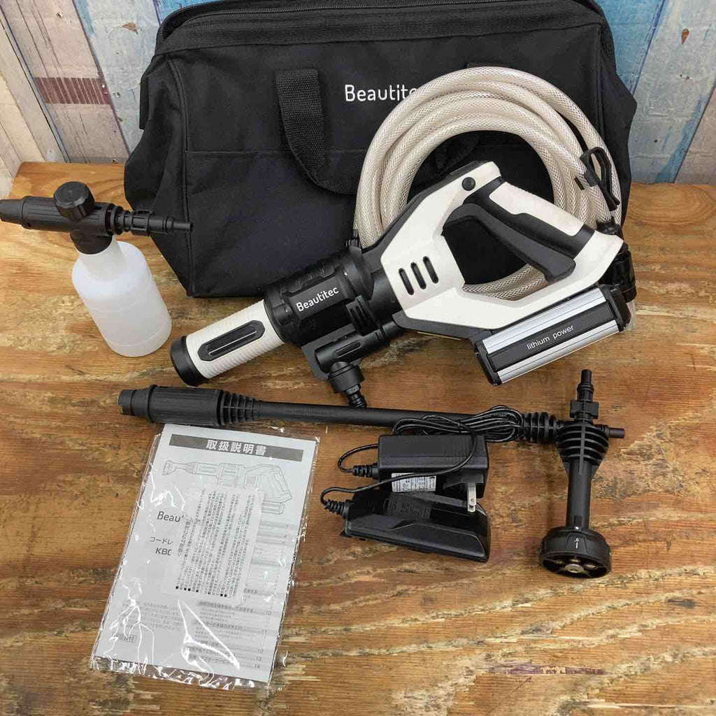 ◇Beautitec 充電式 コードレス高圧洗浄機 KB007【柏店】 ◇Beautitec 充電式 コードレス高圧洗浄機 KB007【柏店】 – アクト