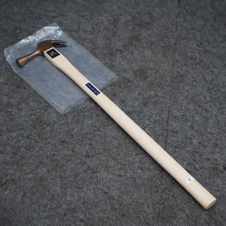 【未使用長期保管品】　土牛/DOGYU ブロンズ仮枠鎚「技」　小すべり止＊長期保管・廃番品　【鴻巣店】