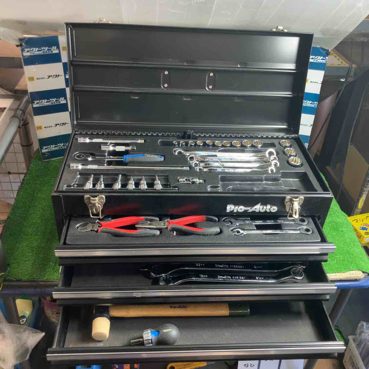 ◇ スエカゲツール Pro Auto Y983030B ツールボックス 3段引出し式【草加店】