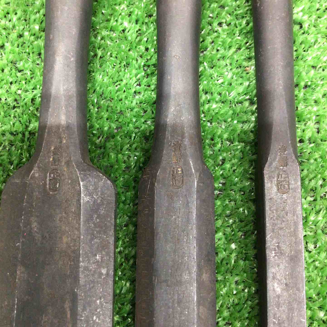 【中古・現状品】 正道 銘 鑿 のみ ＊3本組 【鴻巣店】