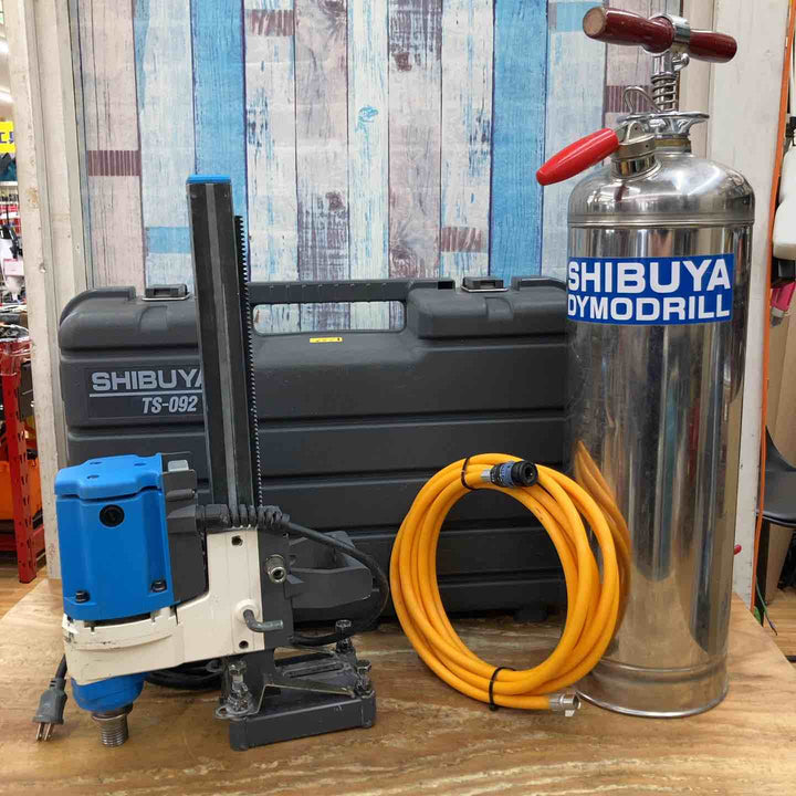【中古品】☆シブヤ(SHIBUYA) コアドリル TS-092 M27 給水タンク付属【柏店】