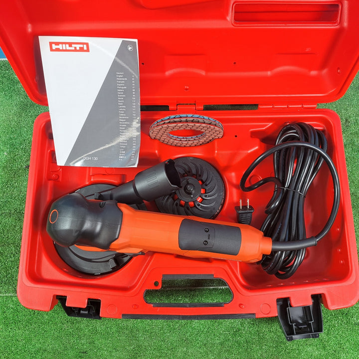 HILTI ヒルティ コンクリートグラインダー DGH 130 100V ダイヤモンドグラインダー 【岩槻店】