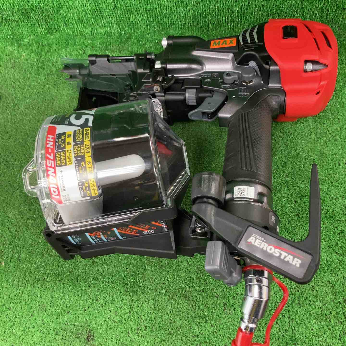 ☆マックス(MAX) 高圧エア釘打ち機 HN-75N4(D)-G【川崎店】 – アクト