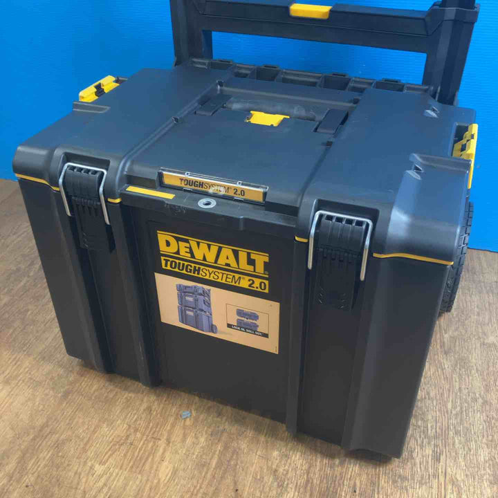 【店頭受取り限定】デウォルト(DEWALT) タフシステム 3点セット モバイルボックス(DWST83295-1)・2段チェスト(DWST83529-1)・シャローボックス(DWST83293-1)【岩槻店】