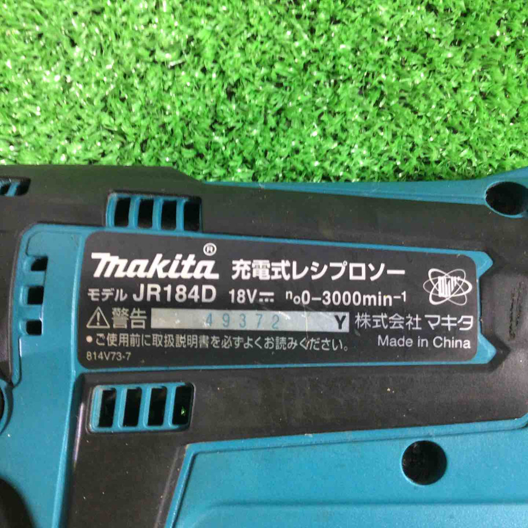 ★マキタ(makita) コードレスレシプロソー JR184DZ【川口店】