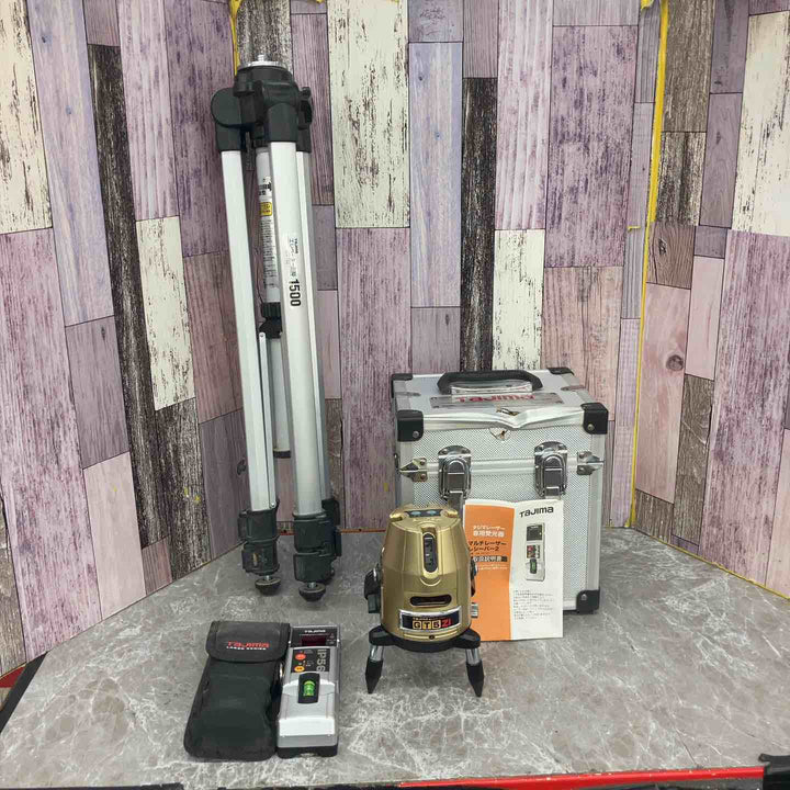 ◇タジマ(TAJIMA) レーザー墨出し器 GT5Zi 矩十字・横・地墨 GT5Z-I【八潮店】