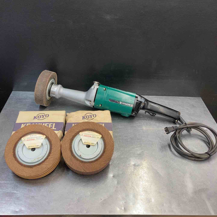 【中古品】 ハイコーキ(HIKOKI ※旧:日立工機) 携帯電気ハンドグラインダ GP13 替えディスク2個付属 【東大和店】