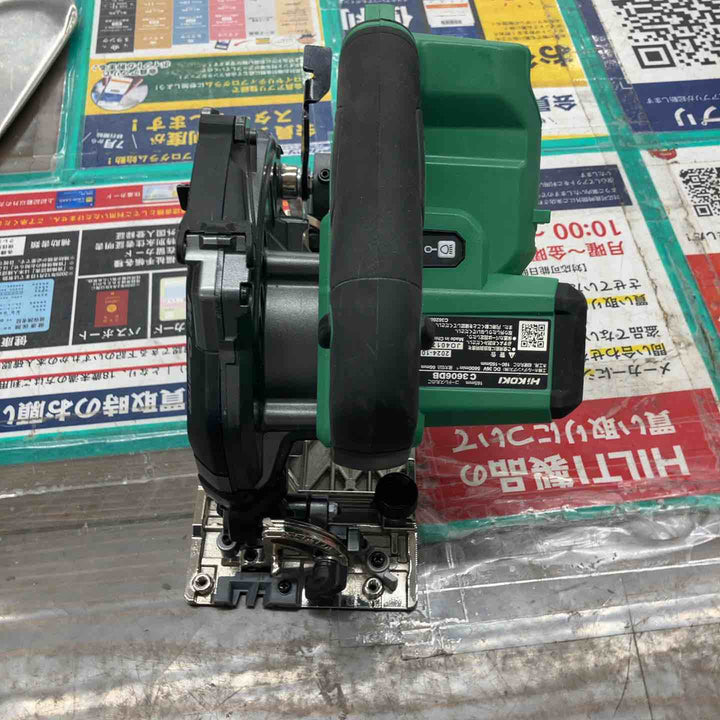 ★ハイコーキ(HIKOKI ※旧:日立工機) コードレスマルノコ C3606DB(NN)【戸田店】