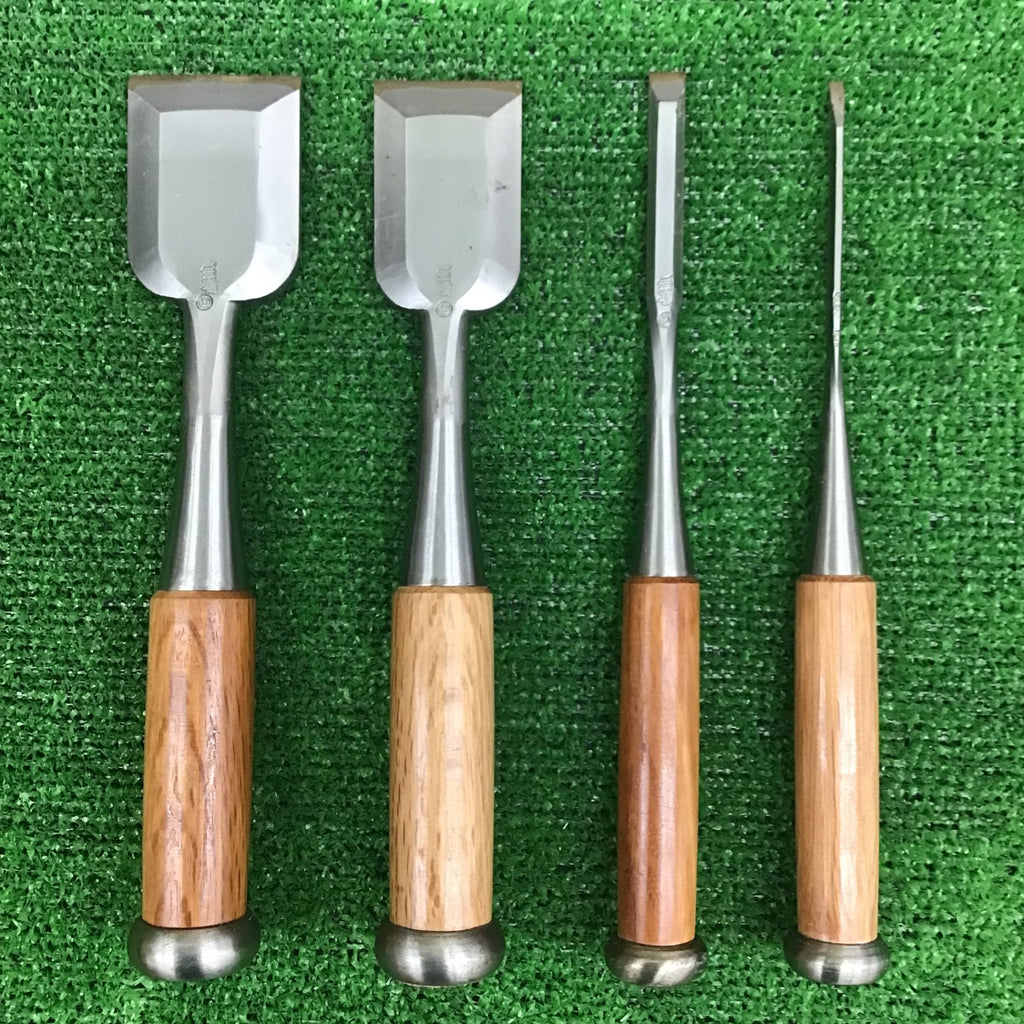 くみ出品 中古・現状品】 鑿/のみ 銘「歓声」 4本セット 【鴻巣店】 – アクト