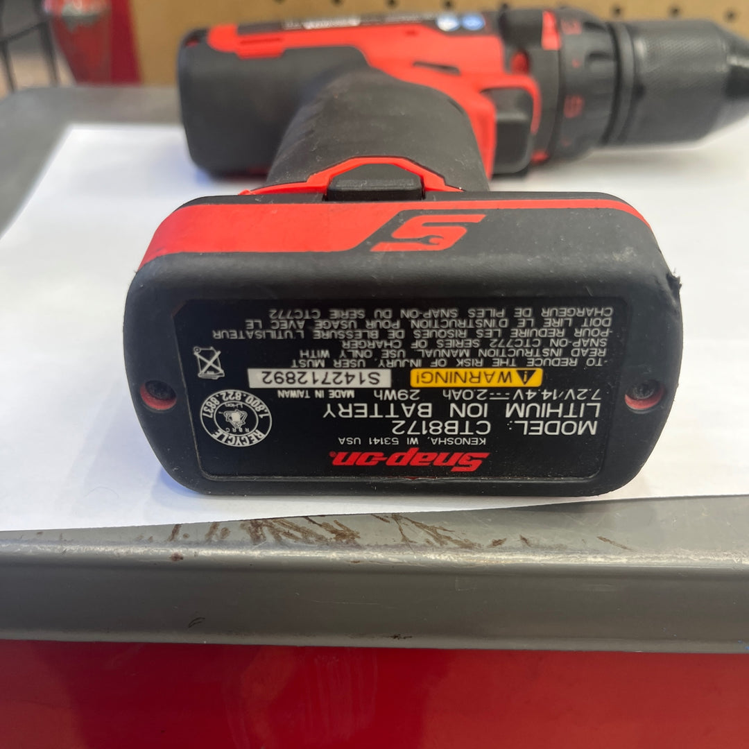 スナップオン 充電式ドリルドライバ CDR761A バッテリ1個【草加店】