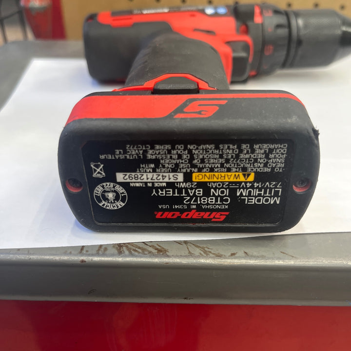 スナップオン 充電式ドリルドライバ CDR761A バッテリ1個【草加店】