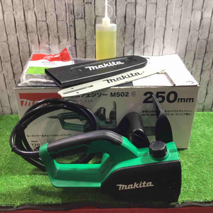 ◇マキタ 電気チェーンソー M502【川口店】