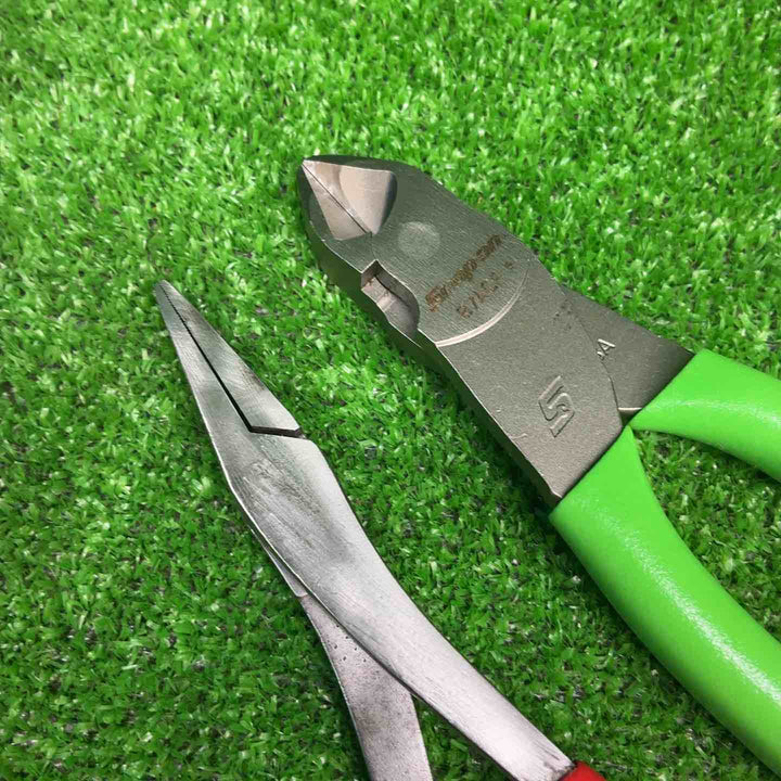 【2点セット】スナップオン(Snap-on) ダックビルプライヤー 61ACP、ベクターエッジニッパー 87ACF【藤沢店】