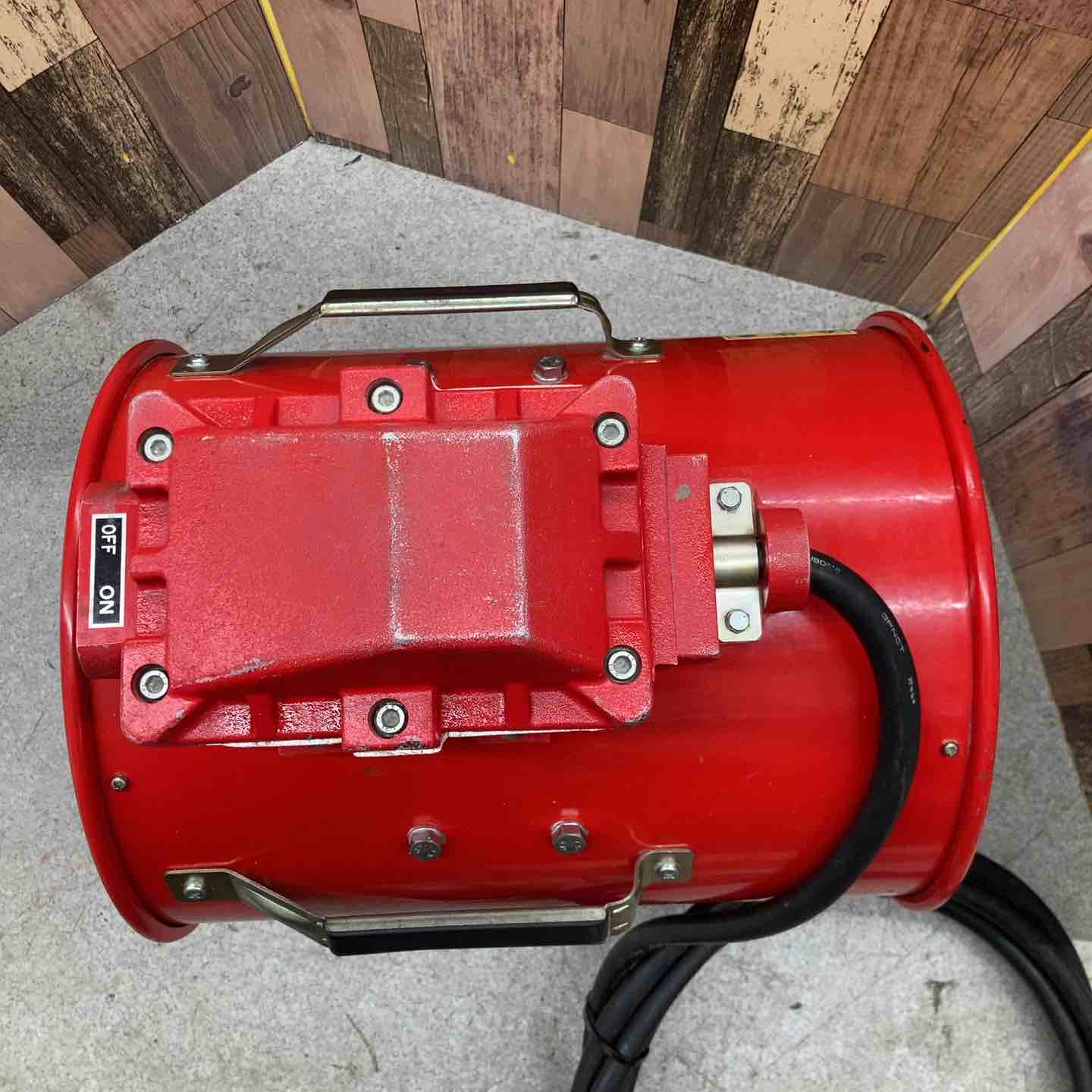 大西電機 防爆形ポータブルファン BM-C 2ST2-055ALB5 50Hz【八潮店