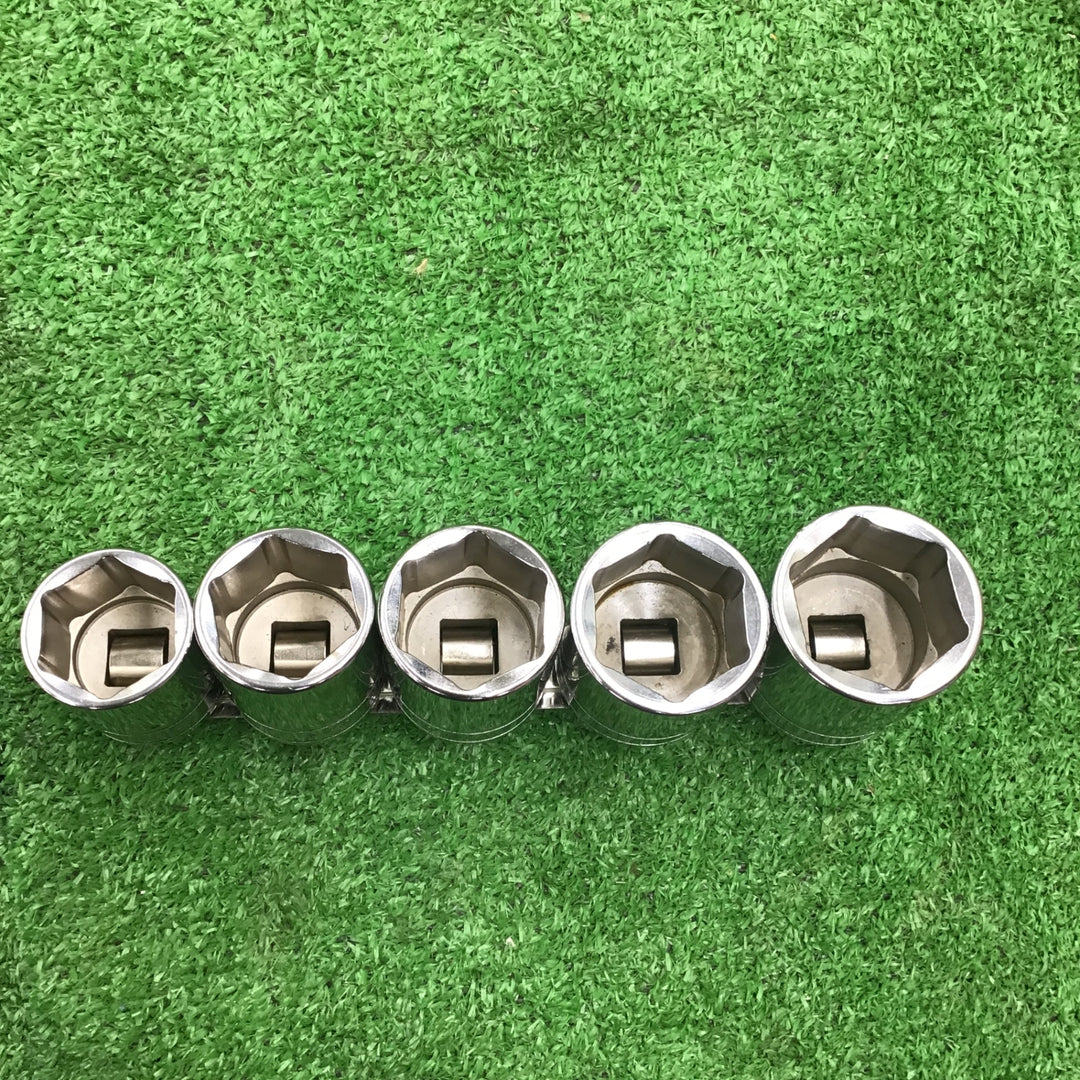スナップオン(Snap-on) インチサイズ 　1/2シャローソケット 5本セット　TWシリーズ　【桶川店】