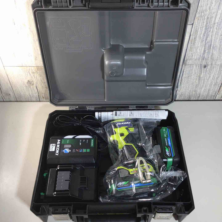 ★ハイコーキ(HIKOKI ※旧:日立工機) コードレスインパクトドライバ スパイダーイエロー WH36DD(2XHYSZ)【戸田店】