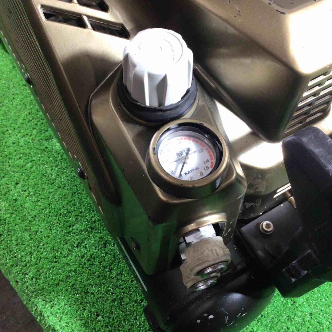HiKOKI(ハイコーキ) 旧日立工機 釘打機用エアコンプレッサ タンク容量12L タンク内圧45気圧 高圧/一般圧対応 セキュリティ機能なし EC1445H3(TN(BG))ブラック＆ゴールド 限定販売色【川口店】