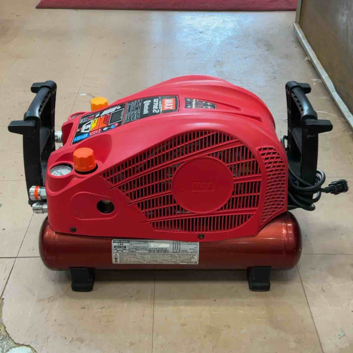 ★マックス(MAX) エアコンプレッサー AK-HL1270E2_レッド【草加店】