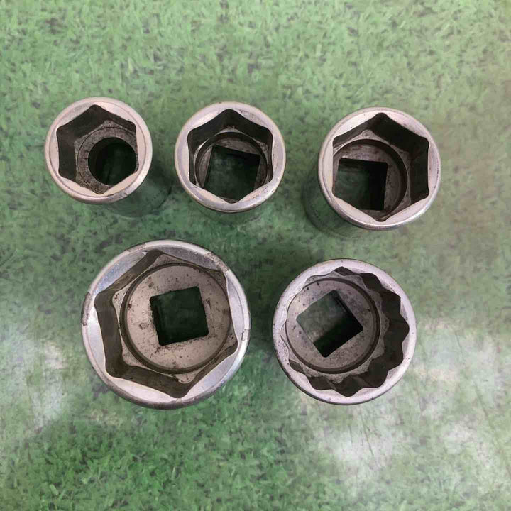 Snap-on/スナップオン 1/2 シャローソケット 5個セット TWM17 TWM18 TWM21 TWM27 SWM24I【町田店】