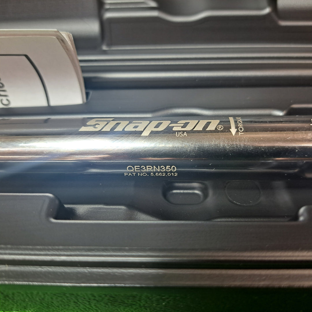 スナップオン/Snap-on 1/2sq トルクレンチ QE3RN350 70-350N・m ブラック【岩槻店】