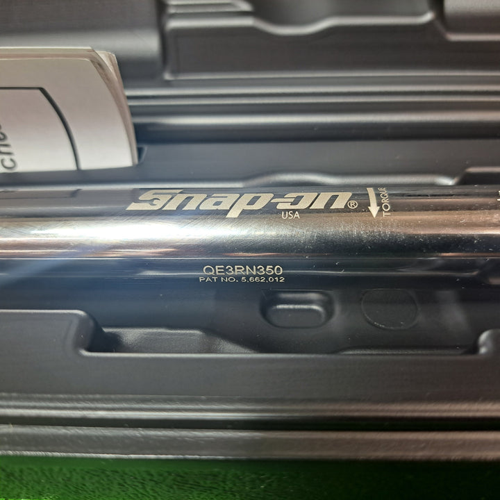 スナップオン/Snap-on 1/2sq トルクレンチ QE3RN350 70-350N・m ブラック【岩槻店】