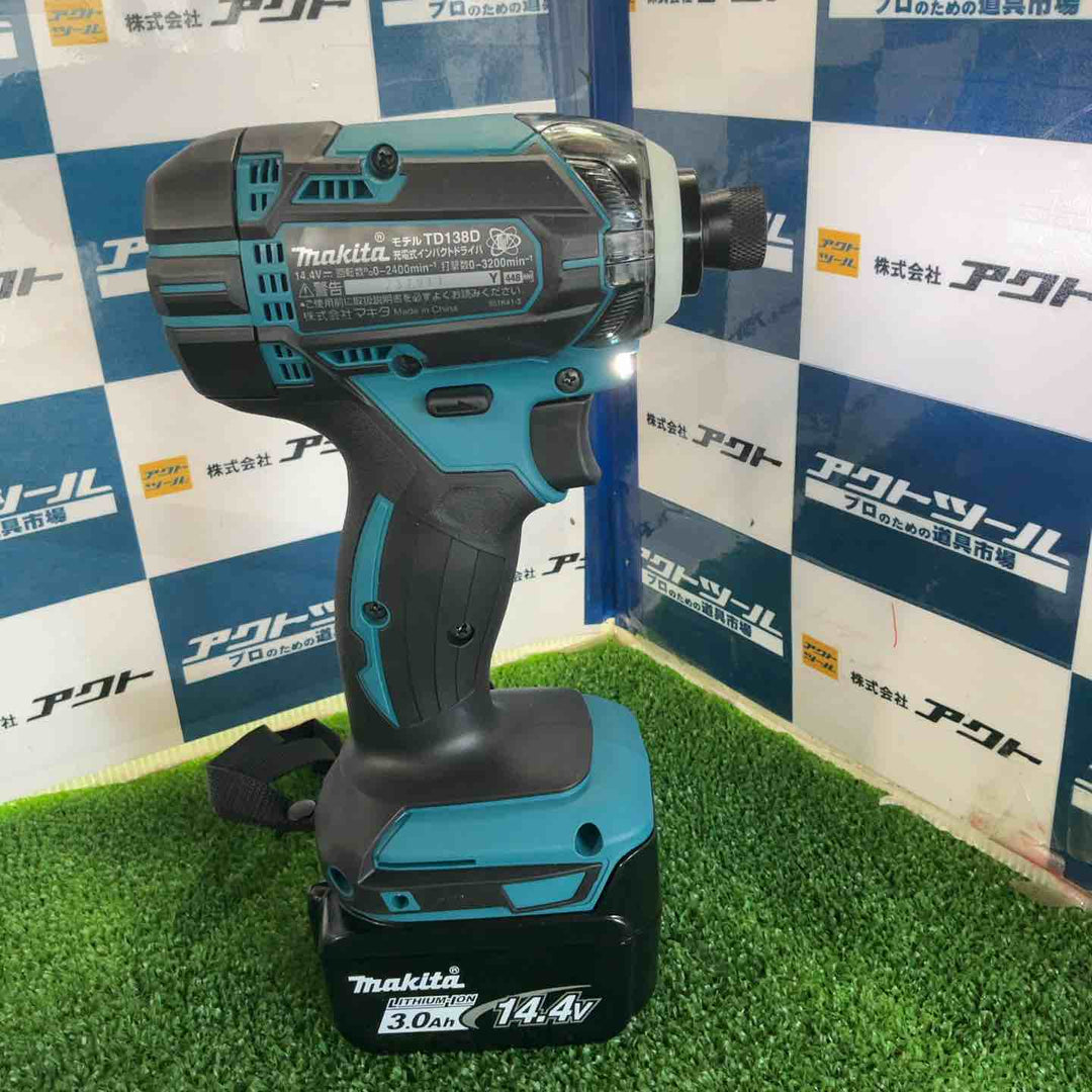★マキタ(makita) コードレスインパクトドライバー TD138DRFX【草加店】