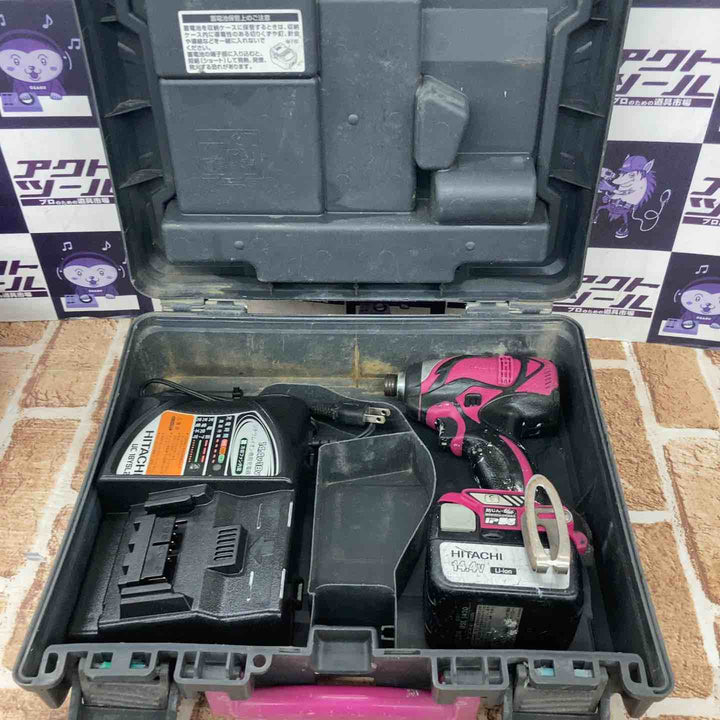 【中古品】ハイコーキ(HIKOKI ※旧:日立工機) コードレスインパクトドライバー WH14DBAL(2LSCK)(R)【所沢店】