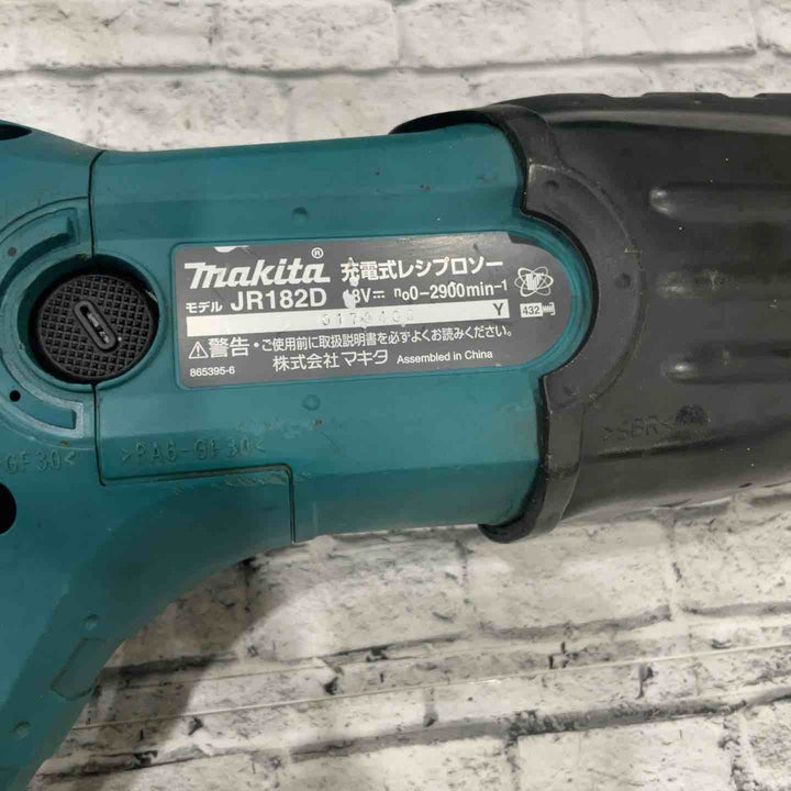 ◇マキタ(makita) コードレスレシプロソー JR182DRFX【川口店】