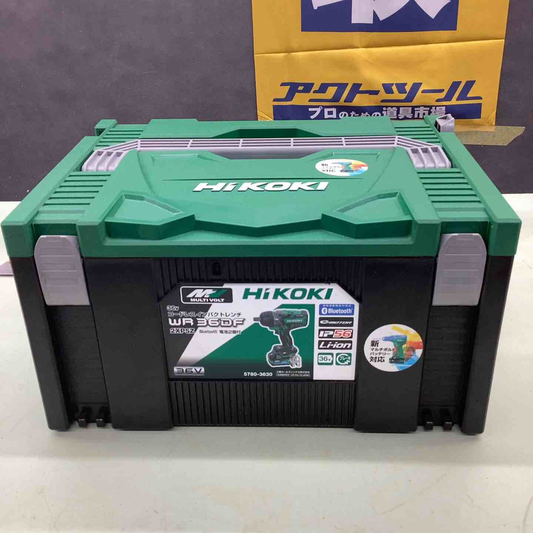 ★ハイコーキ(HIKOKI ※旧:日立工機) コードレスインパクトレンチ WR36DF(2XPSZ)【越谷店】