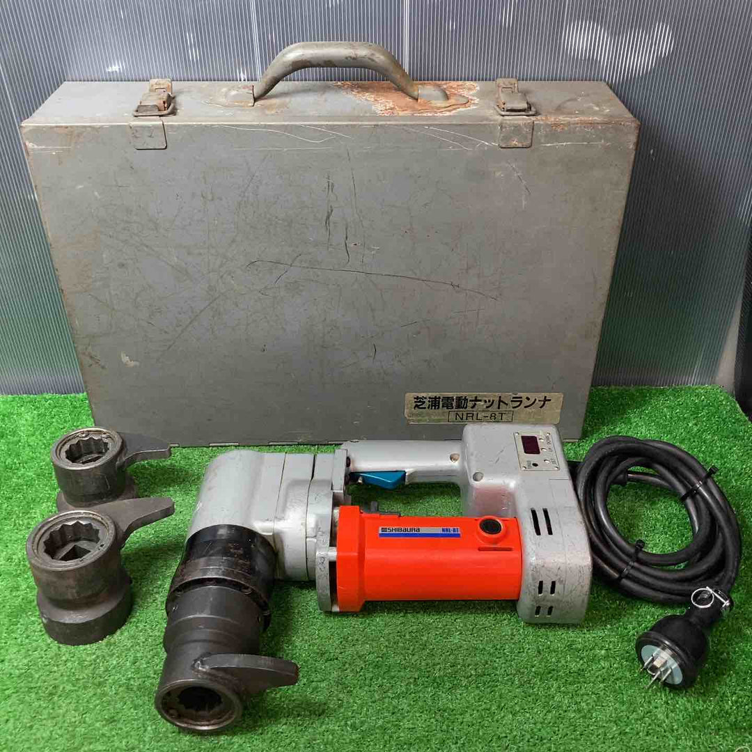 【中古品】◇芝浦製作所(SHIBAURA) 電動ナットランナ NRL-8T ※通電のみ確認 単相200V【岩槻店】