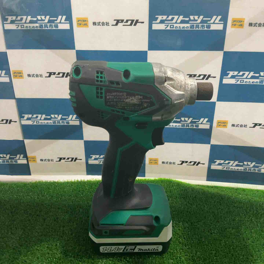 ★マキタ(makita) コードレスインパクトドライバー MTD001DSX ライト×【草加店】