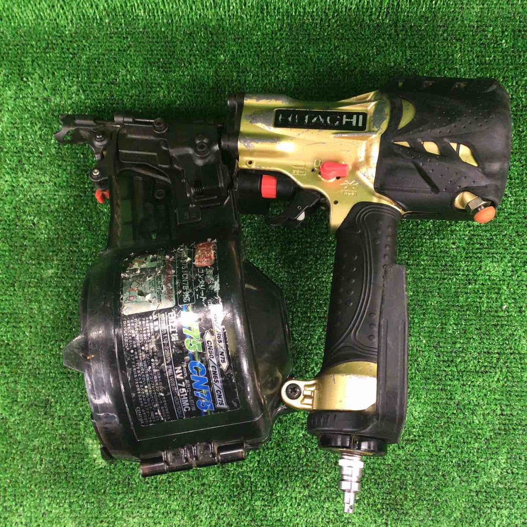 ★ハイコーキ(HIKOKI ※旧:日立工機) 高圧エア釘打ち機 NV75HMC【川崎店】